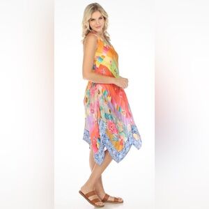 Jonny Was “Summeriah Slik MIDI dress. New with tags.